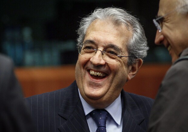 Il ministro dell'Economia Fabrizio Saccomanni all'Eurogruppo © EPA