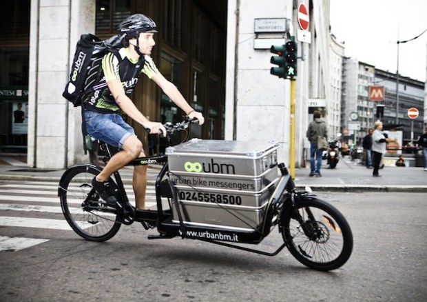 E' il Cargo Bike il nuovo trend della mobilità verde © ANSA