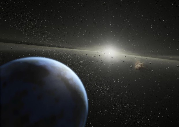 Il 19 aprile previsto il passaggio ravvicinato dell'asteroide 2014 JO25 (fonte: NASA/JPL-Caltech) © Ansa