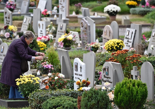 Coldiretti, scatta stop d'estate a fiori freschi al cimitero © ANSA
