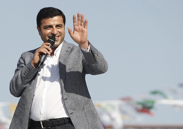 Il leader curdo Selahattin Demirtas © ANSA