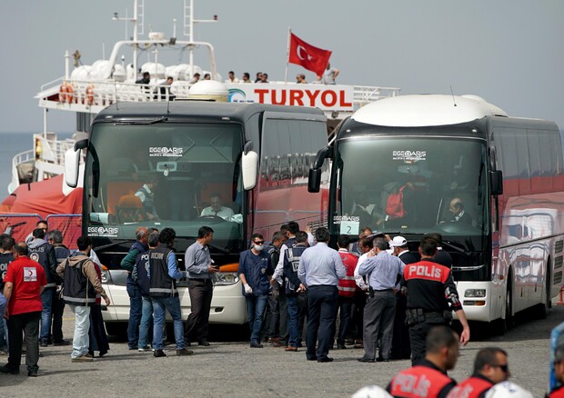 Migranti: Consiglio Europa critica accordo Ue-Turchia © AP