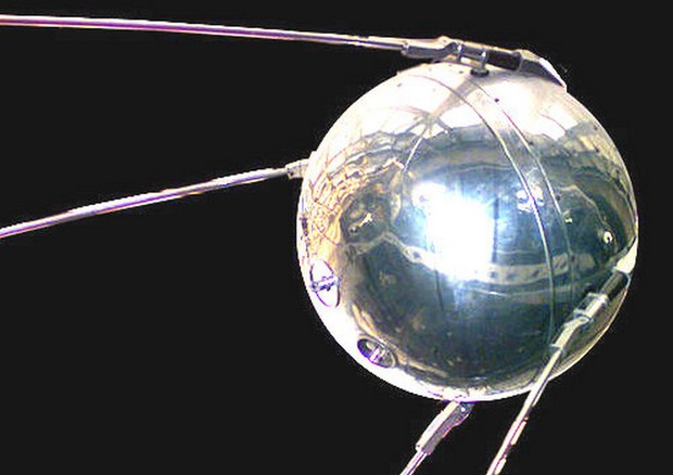 Il 4 ottobre 1957 veniva lanciato lo Sputnik, il primo satellite artificiale (fonte: NASA) © Ansa