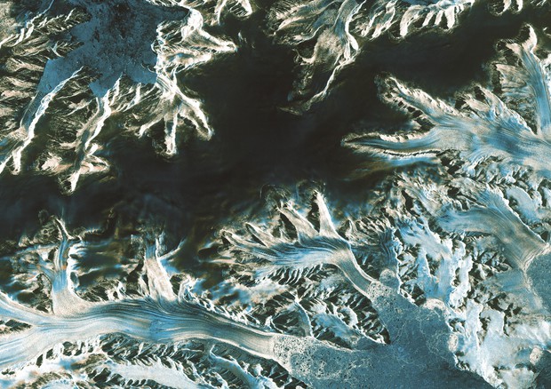 I ghiacci della Penisola Antartica fotografati dal satellite Sentinel 1-A, dell'Esa (fonte: ESA) © Ansa
