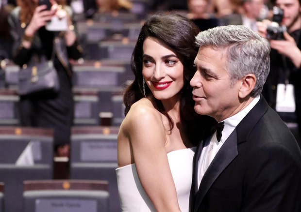 Amal e George Clooney © ANSA 