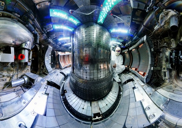 Uno degli esperimenti del Mit sulla fusione nucleare (fonte: Bob Mumgaard/Plasma Science and Fusion Center) © Ansa
