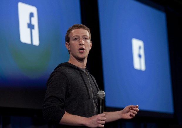 Facebook, il Ceo Mark Zuckerberg (ANSA)