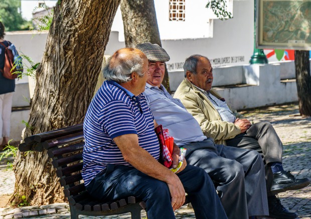 Anziani portoghesi © Ansa