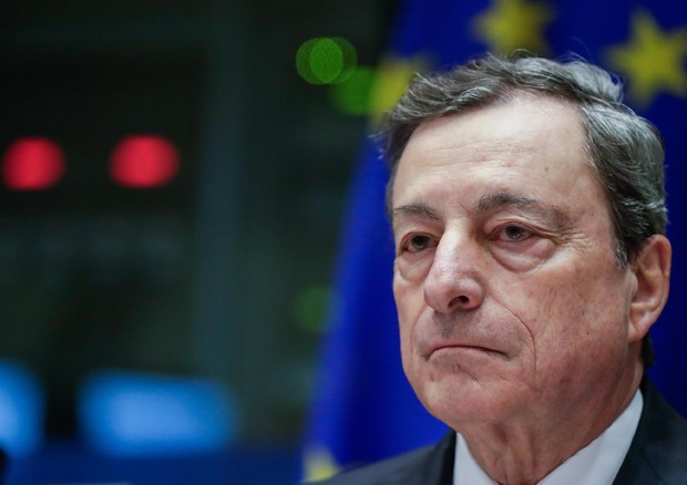 Il Presidente della BCE, Mario Draghi © EPA