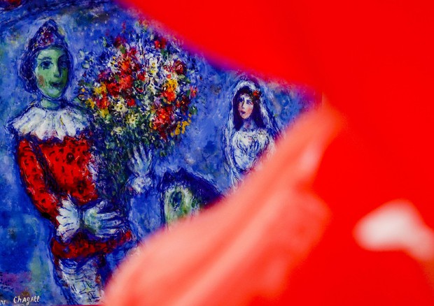 Un quadro di Chagall: Dream of love' © ANSA