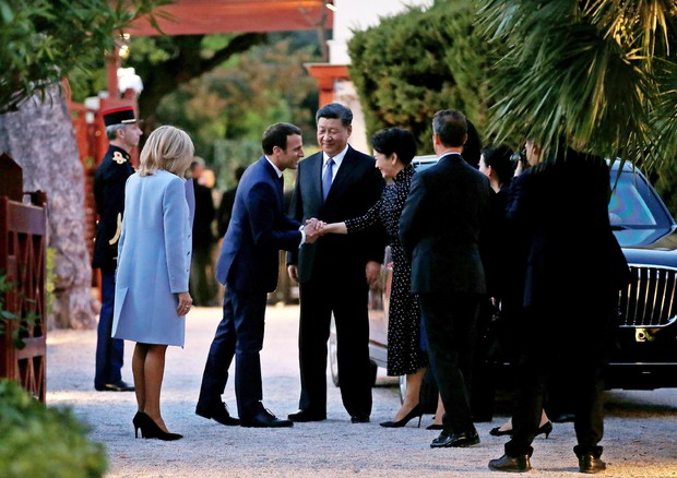 Xi nel Principato col 5G targato Huawei. Poi dai Macron © EPA