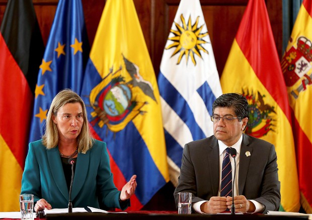 Venezuela: Mogherini, revoca immunità Guaidò grave violazione © EPA