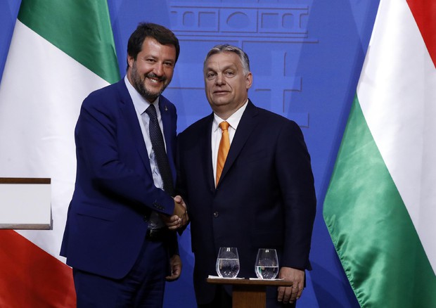 Salvini, se Orban vince alleanza con Ppe nelle cose © EPA