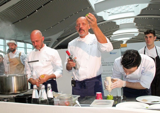 Roma ha 6 re della cucina, secondo il Gambero Rosso (a sinistra Lele Usai, al centro Gianfranco Pascucci) © ANSA