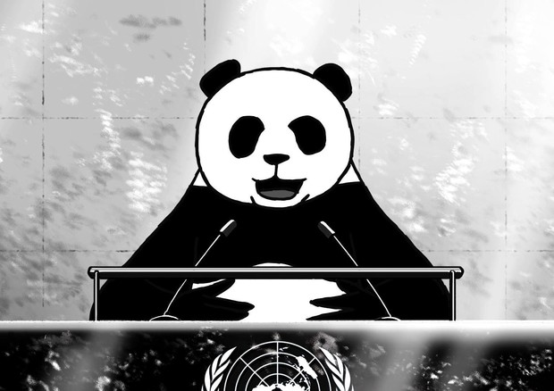 Il Panda chiede un New deal all'assemblea generale dell'Onu © ANSA