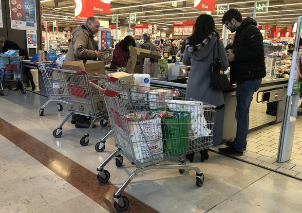 Coronavirus: nessun problema per i magazzini dei supermarket nel Lodigiano e nel Piacentino © 