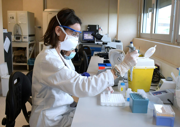 Tecnici al lavoro in laboratorio © ANSA