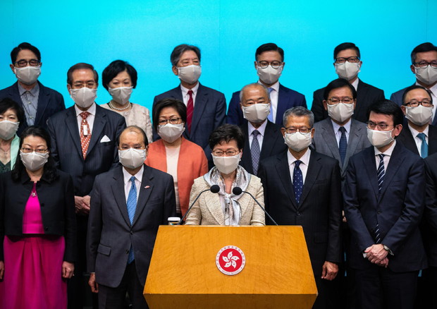 Ue, la Cina rispetti l'autonomia di Hong Kong © EPA