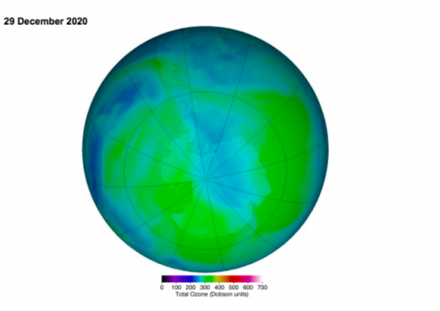Si è chiuso il buco dell'ozono record in Antartide © Ansa