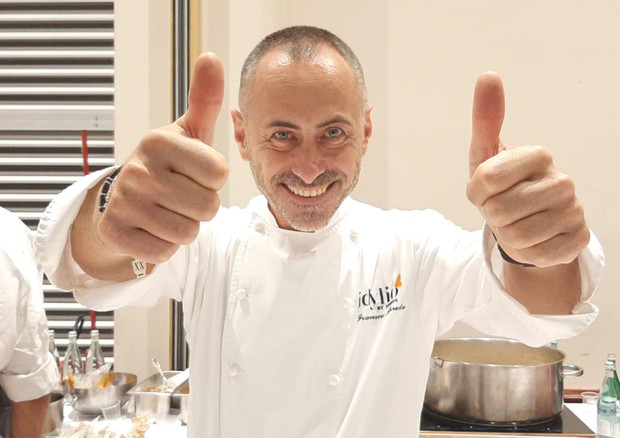chef Francesco Apreda riconquista Tre Forchette Gambero Rosso © ANSA