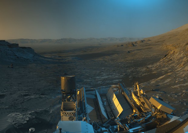 Il rover Curiosity invia una nuova cartolina da Marte (fonte: NASA/JPL-Caltech) © Ansa