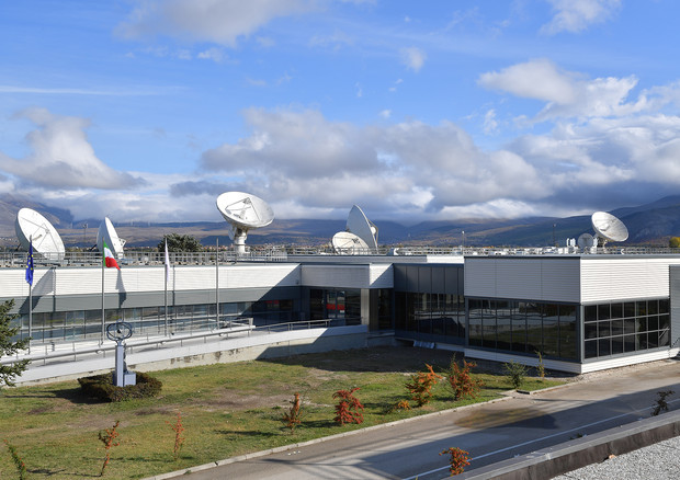 Il Centro di controllo del sistema di navigazione satellitare europeo Galileo, al Fucino (fonte: Telespazio) © Ansa
