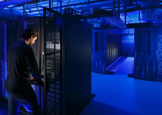 Il supercomputer Davinci-1 (fonte: Leonardo) © Ansa