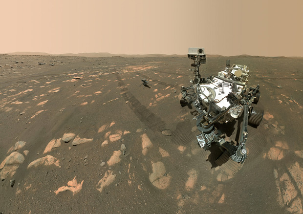 Il rover Perseverance inizia a usare il sistema di guida autonoma (fonte: NASA/JPL-Caltech/MSSS)    © Ansa