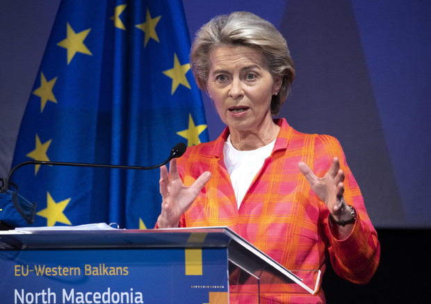 La presidente della Commissione europea, Ursula von der Leyen © EPA