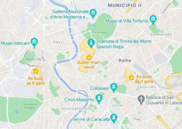 Google Maps, più dettagliata e inclusiva anche a Roma © ANSA