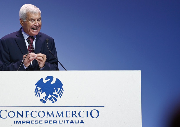 Carlo Sangalli, presidente di Confcommercio © ANSA