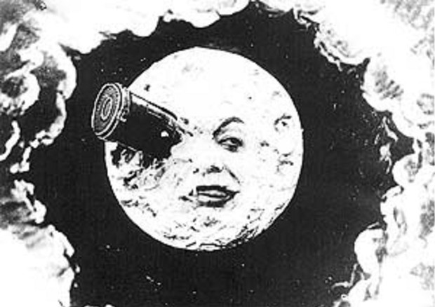 Dal film ‘Viaggio nella Luna’ di Georges Méliès (fonte: Wikipedia) © Ansa