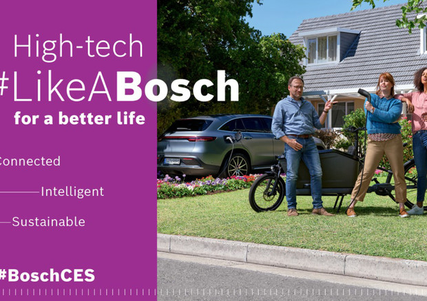 CES 2022, Bosch misura fiducia consumatori nella tecnologia © ANSA