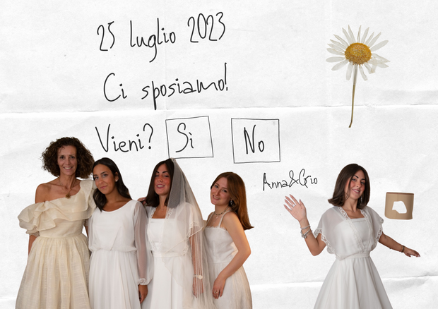 Un abito da sposa per sostenere Aisla, iniziativa a Pistoia  © Ansa