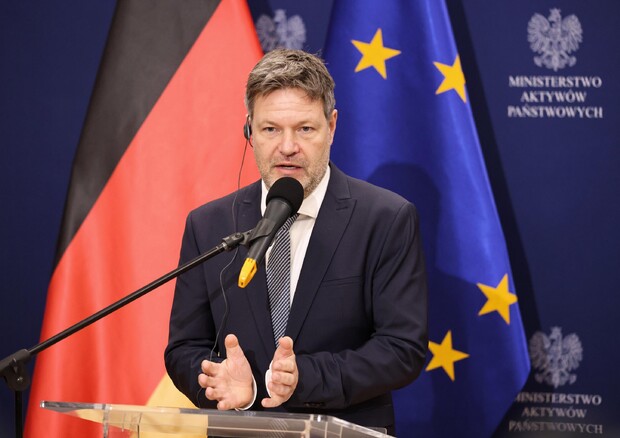 Il vicecancelliere tedesco Robert Habeck © EPA