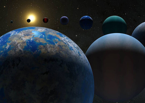 ra i 5.000 mondi alieni finora scoperti, ci sono piccoli pianeti rocciosi come la Terra, giganti gassosi molto più grandi di Giove, ma anche super-Terre, mini-Nettuno e ‘Giove caldi’ (Credit: NASA/JPL-Caltech) © Ansa