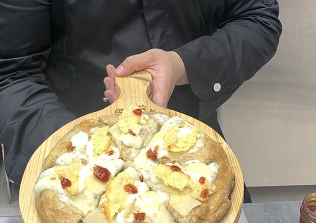 Ciccio Vitiello, giovane pizzaiolo gourmet casertano © ANSA