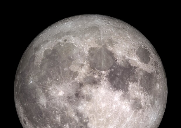 La Luna (fonte: NASA Goddard Space Flight Center) © Ansa