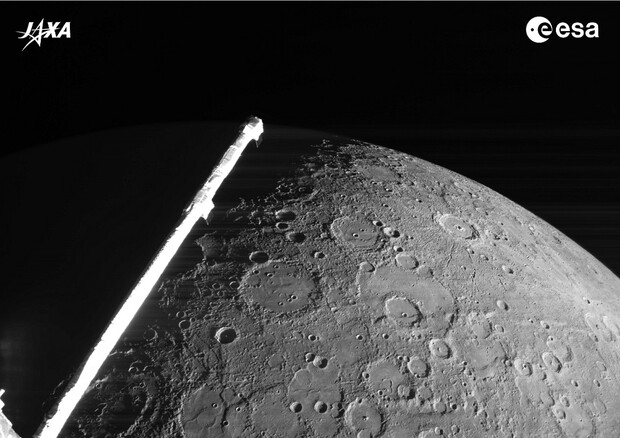 Secondo flyby di Mercurio per la sonda BepiColombo (fonte: ESA/BepiColombo/MTM, CC BY-SA 3.0 IGO) © Ansa