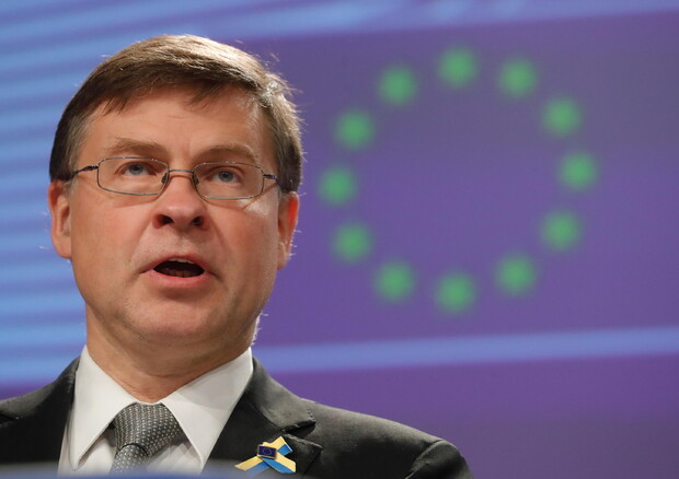 Il vicepresidente della Commissione europea Valdis Dombrovskis, aggiornato il trattato energia © EPA