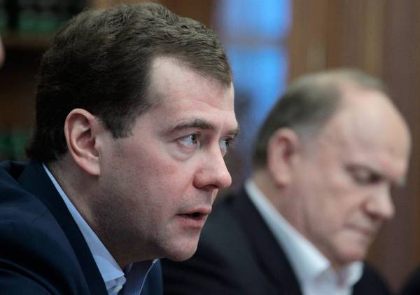 Il presidente russo Dmitry Medvedev