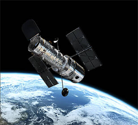 Il telescopio spaziale Hubble (Fonte: Nasa)