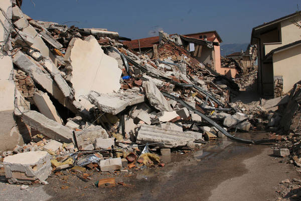 Terremoto dell'Aquila del 2009 (fonte:INGV)