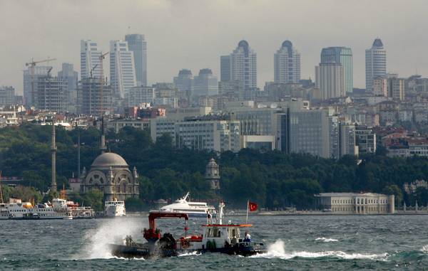 Una veduta di Istanbul