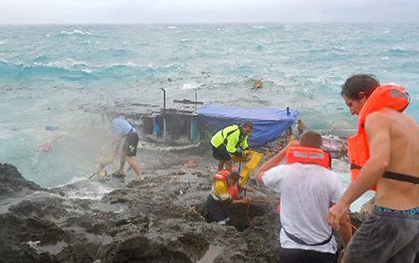 Australia: naufragio, 109 salvi,90 morti o dispersi