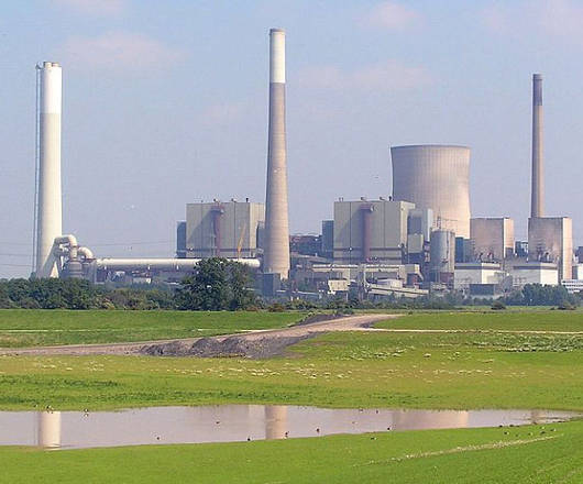 Centrale termoelettrica a carbone tedesca (fonte: Daniel Ullrich)