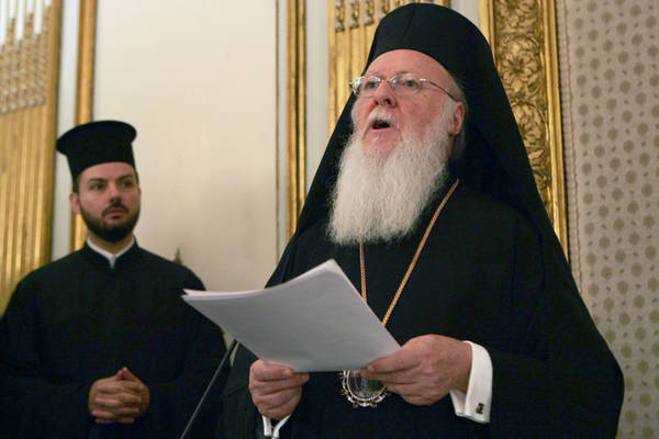 The Orthodox Ecumenical Patriarch of Constantinople Bartholomew