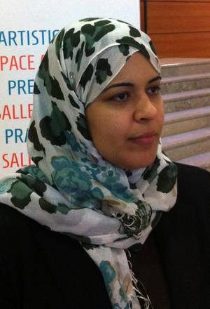 Dalia Ziada, an Egyptian human rights activist and the director of the Ibn Khaldum Center for Democratic Studies