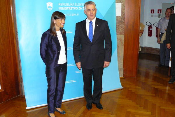Visita ufficiale presidente Fvg Serracchiani a Lubiana