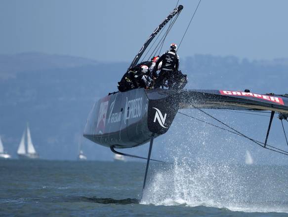 America's Cup challenger Emirates Team New Zealand